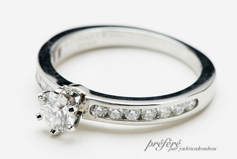 ティファニーの婚約指輪のサイズ直しを福井県福井市でお探しなら